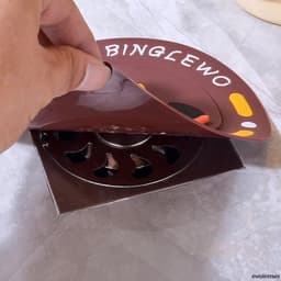 Miếng đậy nắp cống lỗ thoát nước sàn nhà tắm silicon ngăn mùi hôi chống côn trùng xâm nhập 3
