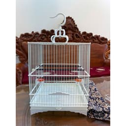 Khun lồng chim Chào Mào tự ráp chất liệu nhựa ABS, lồng size 36 có đủ phụ kiện đi kèm giá rẻ, tiện lợi 4