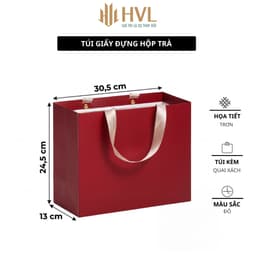 Hộp Đựng, Túi Trà Bằng Nhựa PET Trong Suốt Dày Dặn HT103 - Cao Cấp & Kháng Khuẩn -HVL 7