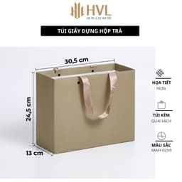 Hộp Đựng, Túi Trà Bằng Nhựa PET Trong Suốt Dày Dặn HT103 - Cao Cấp & Kháng Khuẩn -HVL 6