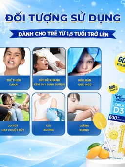 Kẹo mút Canxi và D3 cho bé. Giúp Xương Răng Chắc Khỏe, Tăng Đề Kháng,Miễn Dịch Happy Vitamin Hộp 25 que 9