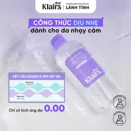Nước tẩy trang Dear Klairs Supple Preparation Unscented Cleansing Water 400ml SKINCARESHOP 3
