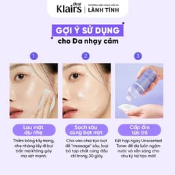 Nước tẩy trang Dear Klairs Supple Preparation Unscented Cleansing Water 400ml SKINCARESHOP 6