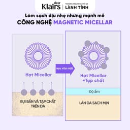 Nước tẩy trang Dear Klairs Supple Preparation Unscented Cleansing Water 400ml SKINCARESHOP 5