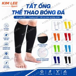 Tất ống đồng bóng đá - (Vớ) Tất Ống Thể thao Bảo Vệ Ống Chân, Bắp Chân - Hỗ Trợ Tập Luyện Thể Thao 1