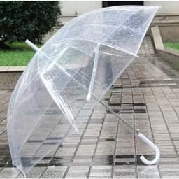 ô trong suốt cầm tay, dù che nắng che mưa ,deco chụp ảnh siêu đẹp 2
