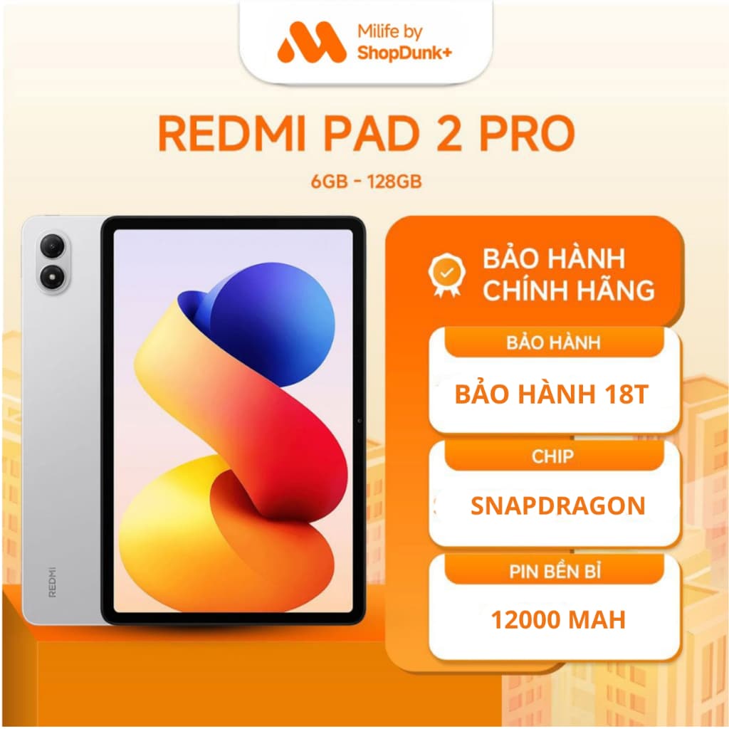 [HỎA TỐC] Máy Tính Bảng Xiaomi Redmi Pad 2 Pro 6GB 128GB Chính Hãng BH 18 Tháng