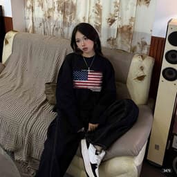 Áo thun boxy tay dài cá tính hot trend ,áo phông nam nữ cổ tròn form rộng chất cotton dày dặn phong cách Ulzzang 2