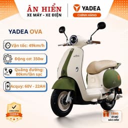 Xe máy điện YADEA OVA xe điện Ân Hiển 6