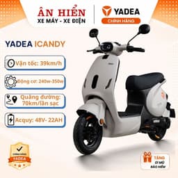 Xe điện Yadea Icandy Xe điện Ân Hiển động cơ 240w (bình TTFAR) 4