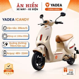 Xe điện Yadea Icandy Xe điện Ân Hiển động cơ 240w (bình TTFAR) 5