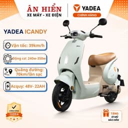 Xe điện Yadea Icandy Xe điện Ân Hiển động cơ 240w (bình TTFAR) 3
