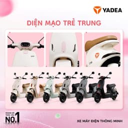 Xe điện Yadea Icandy Xe điện Ân Hiển động cơ 240w (bình TTFAR) 6