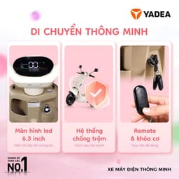 Xe điện Yadea Icandy Xe điện Ân Hiển động cơ 240w (bình TTFAR) 8