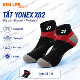 Tất yonex cầu lông YX02 _ siêu thấm hút , chống mùi ,mềm mại , bền , rẻ 4