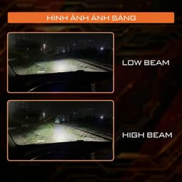 Bóng LED Aozoom A45 Pro 45W siêu sáng, phù hợp chân H4 H7 H11 9005 9006 9012 (giá 1 đôi) 3