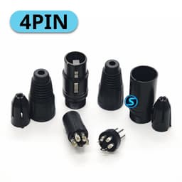Jack Canon 4 chân, 5 chân, 6 chân, Canon 4pin, Canon 5pin, Canon 6pin ( Giá 1c ) 3
