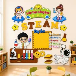 đồ chơi mầm non DIỆN THUÝ sp rôbot steam 2025 1