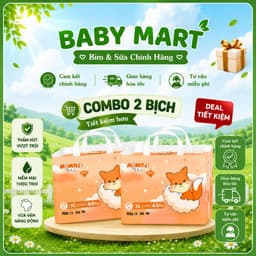 [Quà Đặc biệt ] COMBO 2 bịch Tã/Bỉm dán/ Quần MOMOJI Extra Soft cao  cấp mỏng mềm siêu thấm hút, đủ size. 1