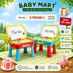 Bàn Đồ chơi đa năng phát triển trí tuệ, Quà tặng từ  Huggies 1