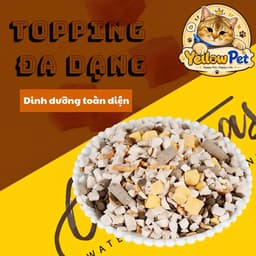 SIÊU TOPPING - 5kg Chính Hãng - Thơm Ngon Dồi Dào Dưỡng Chất Cho Mèo Mọi Lứa Tuổi 4