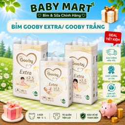 ( COMBO 6 BỊCH ) Bỉm GOOBY EXTRA dán/quần S66/M60/L52/XL44/XXL40 đủ size. 1