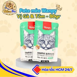 Combo 10 Gói Pate Wanpy Cho Mèo Mix Vị Ngẫu Nhiên - 80gr Chính Hãng | YLP Market 4