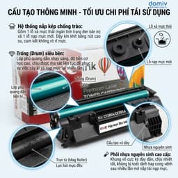Hộp Mực Eko Ink 80A 05A CE505A CF280A CRG319 Cho HP M401 P2035 P2055 Canon 251 6300 5580 Có Lỗ Đổ Mực 3