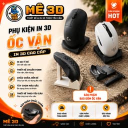 Kệ Chuột / Giá Đỡ Chuột Đa Năng - Mouse Stand Thiết Kế Công Thái Học Decor Góc Làm Việc [Mê 3D] 1