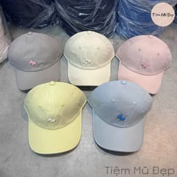 Mũ lưỡi trai Quảng Châu, nón kết dù gió chất nhẹ mát hàng xịn đẹp logo ngựa 1