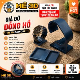 Giá đỡ đồng hồ để bàn & Kệ treo đồng hồ Minimalist [Mê 3D] 1