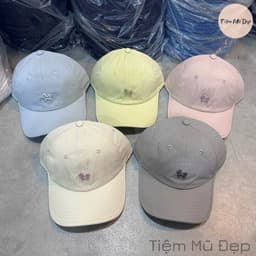Mũ lưỡi trai hàng Quảng Châu, nón kết logo ngựa chất vải dù xịn phom nhẹ mát thời trang 1