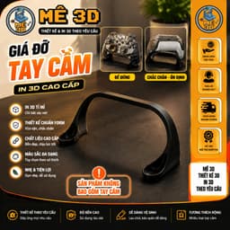 Giá Đỡ Tàng Hình Tay Cầm Xbox - Kệ Treo Tay Cầm Gaming Decor Góc Máy [Mê 3D] 1