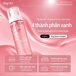 Sữa rửa mặt tạo bọt PDRN RUÉE Clean Pure Bubble Cleanser 220g, làm sạch bụi bẩn, bã nhờn - Chính hãng Hàn Quốc 9