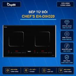 Bếp từ Chefs EH DIH320 | Bếp từ inverter | Bảo hành chính hãng 3 năm 1