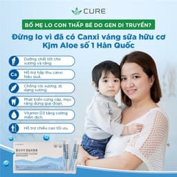 Canxi Váng Sữa Hữu Cơ KJM Aloe 90 Gói/Hộp –Bổ Sung Canxi Giúp Phát Triển Xương & Chiều Cao Cho Trẻ 2
