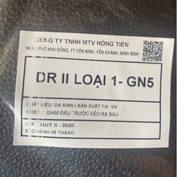 Vỏ Yên Xe Dream II / Dream Thái Loại 1 Chính Hãng Hồng Tiến - Áo Yên Giữ Phom , Dày Dặn, Siêu Bền 5