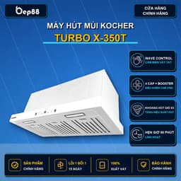 Hút mùi âm tủ Kocher Turbo X350T | X350D | Công suất 1800m3/h | Cảm biến vẫy tay|Bảo hành 3 năm tại nhà toàn quốc 2