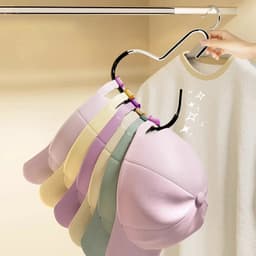 Combo 2 Móc treo quần áo hình tròn sáng tạo chống trượt - Móc treo mũ đa chức năng 2