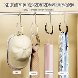 Combo 2 Móc treo quần áo hình tròn sáng tạo chống trượt - Móc treo mũ đa chức năng 1