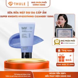 Sữa Rửa Mặt Cấp Ẩm Làm Diu Da Belif Super Knights Hy-Soothing Cleanser Hàn Quốc Chính Hãng Dung Tích 150ml 1