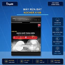Máy rửa bát Kocher KDEU X15B | X15S 1