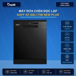 Máy rửa bát KAFF KF-SBL775B New Plus - Bảo hành 5 năm, Sấy PTC khô cong,Hàng chính hãng 1