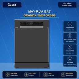 Máy Rửa Bát Lắp Đặt Độc Lập Hoặc Âm Tủ Serial 7 SMS7GX86G – Tiết Kiệm Điện Nước, Vận Hành Êm Ái 1