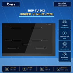 Bếp từ đôi JUNGER JG MK-22, inverter 2026 1