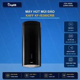 Máy hút mùi đảo bàn Kaff KF-IS380CRB/IS380CRS 1