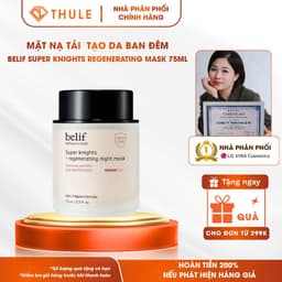 Mặt Nạ Ngủ Cấp Ẩm, Phục Hồi, Hỗ Trợ Chống Lão Hóa Belif Super Knights Regenerating Mask 75ml 1