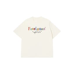 Áo Vớ Vẩn Vui Tươi REDLABEL Áo Thun FREELANCE Cotton 100% Oversize Nam Nữ TS131 1