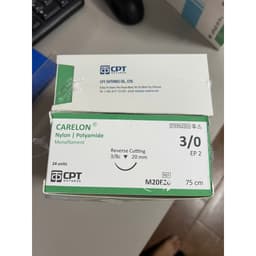 [ SỈ THEO HỘP ] Chỉ Phẫu Thuật Thẩm Mỹ Nhấn Mí Carelon CPT [2/0,3/0, 4/0, 5/0,6/0, 7/0] 3