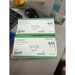 [ SỈ THEO HỘP ] Chỉ Phẫu Thuật Thẩm Mỹ Nhấn Mí Carelon CPT [2/0,3/0, 4/0, 5/0,6/0, 7/0] 4